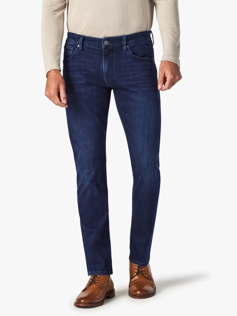 30x32 34 Heritage Courage Straight Leg Jeans Dark Midnight Brushed Urban
